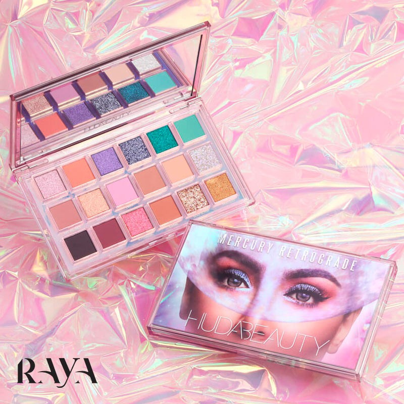 پالت سایه چشم مرکوری هدی بیوتی Huda Beauty Mercury Retrograde Eyeshadow Palette